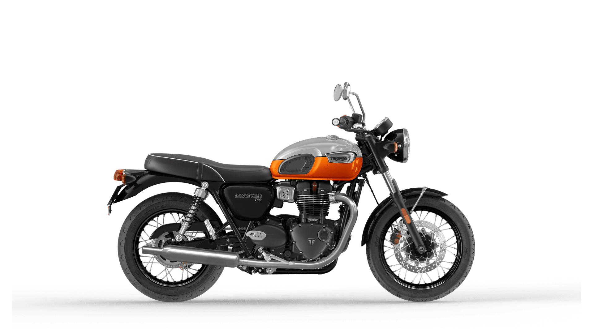 Bonneville T100 My25 Baja Orange Rhs 1080px