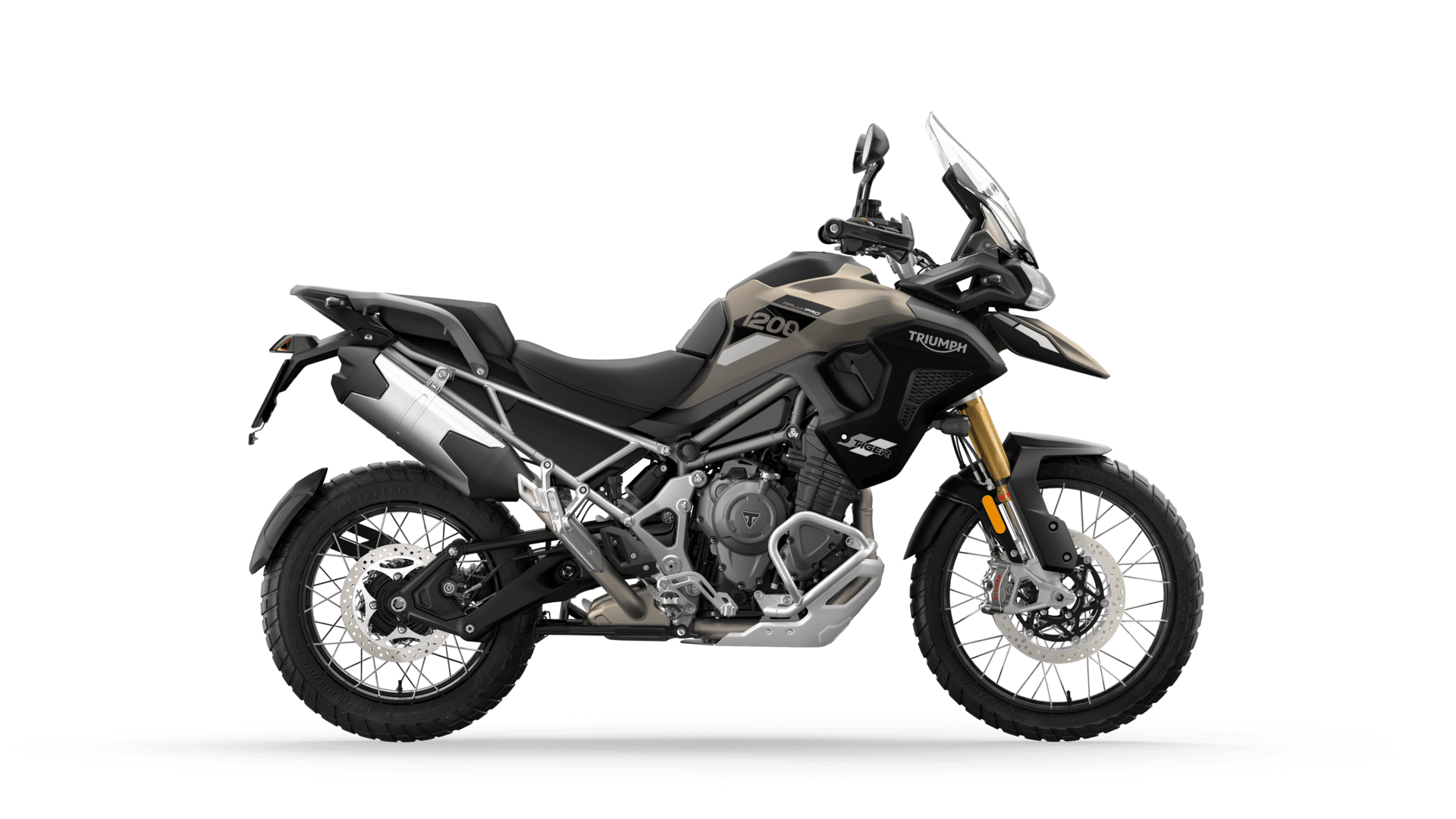 Tiger 1200 Rally Pro My24 Matt Sandstorm Rhs