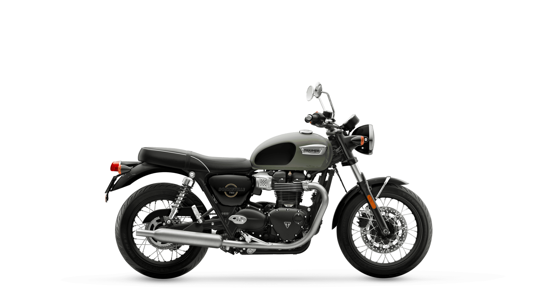 Bonneville T100 My26 Stone Grey Rhs 1080